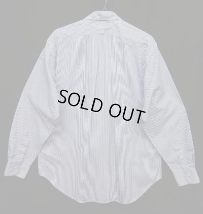 画像2: 90'S RALPH LAUREN "PURPLE LABEL" シーアイランドコットン 長袖シャツ ストライプ イングランド製 (VINTAGE)