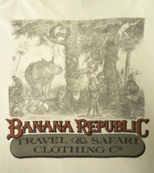 他の写真3: 80'S BANANA REPUBLIC "アニマルプリント" ポケット付き Tシャツ (VINTAGE)