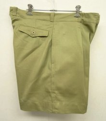 他の写真2: 50'S フランス軍 M52 プリーツ入り チノショーツ BEIGE (DEADSTOCK)