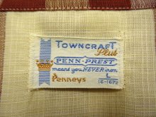他の写真1: 60'S TOWNCRAFT 半袖 オープンカラーシャツ チェック柄 (VINTAGE)