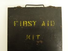 他の写真3: メタル製 FIRST AID KIT ボックス ブラック (VINTAGE)