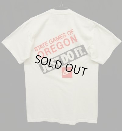 画像2: 80'S NIKE 銀タグ "STATE GAMES OF OREGON" 両面プリント シングルステッチ Tシャツ USA製 (VINTAGE)
