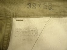 他の写真2: 50'S アメリカ軍 USMC "サイドダブルステッチ" ボタンフライ チノパンツ (VINTAGE)