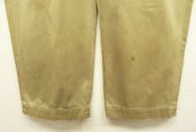 他の写真3: 50'S アメリカ軍 US ARMY "45KHAKI" ボタンフライ チノパンツ (VINTAGE)