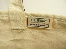 他の写真1: 70'S LL Bean 2色タグ キャンバス トートバッグ ネイビー/オフホワイト USA製 (VINTAGE)