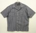 画像1: 90'S RRL 三ツ星タグ 半袖 オープンカラーシャツ チェック柄 (VINTAGE) (1)