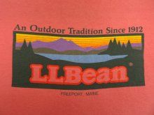 他の写真2: 80'S LL Bean シングルステッチ 半袖 Tシャツ コーラル USA製 (VINTAGE)