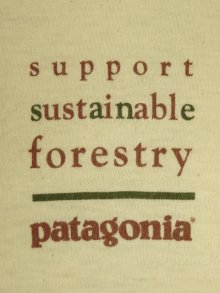 他の写真2: 90'S PATAGONIA 黒タグ バックプリント 半袖Tシャツ USA製 (VINTAGE)