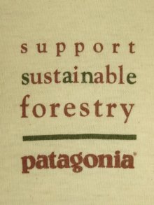 他の写真2: 90'S PATAGONIA 黒タグ バックプリント 半袖Tシャツ USA製 (VINTAGE)