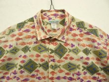 他の写真2: 90'S PATAGONIA 白タグ コットン 半袖シャツ 魚柄 (VINTAGE)