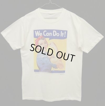 画像1: 90'S J.HOWARD MILLER "WE CAN DO IT!" シングルステッチ 半袖 Tシャツ USA製 (VINTAGE)