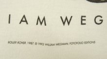 他の写真3: 90'S WILLIAM WEGMAN "ROLLER ROVER" FOTOFOLIO製 半袖 Tシャツ USA製 (VINTAGE)