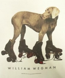他の写真2: 90'S WILLIAM WEGMAN "ROLLER ROVER" FOTOFOLIO製 半袖 Tシャツ USA製 (VINTAGE)