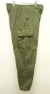 画像2: 60'S フランス軍 M64 フィールドパンツ OLIVE 84C (VINTAGE) (2)