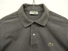 他の写真2: 80'S CHEMISE LACOSTE ポロシャツ ダークグレー フランス製 (VINTAGE)