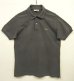 画像1: 80'S CHEMISE LACOSTE ポロシャツ ダークグレー フランス製 (VINTAGE) (1)