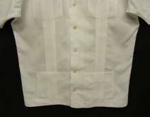 他の写真3: 90'S RALPH LAUREN "JAVA" コットン 半袖 オープンカラー キューバシャツ ホワイト (VINTAGE)