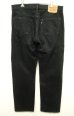 画像2: 90'S EURO LEVIS 501 デニム BLACK UK製 W34L30 (VINTAGE) (2)