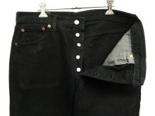 他の写真1: 90'S EURO LEVIS 501 デニム BLACK UK製 W34L30 (VINTAGE)