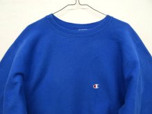 他の写真2: 90'S CHAMPION 刺繍タグ リバースウィーブ 無地 ブルー USA製 (VINTAGE)