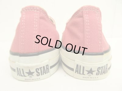 画像4: 90'S CONVERSE "ALL STAR LO" キャンバススニーカー USA製 (DEADSTOCK)