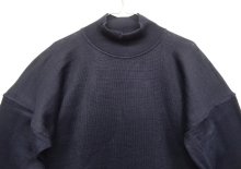 他の写真2: イタリア軍 モックネック ウール セーター NAVY (DEADSTOCK)