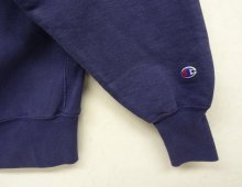 他の写真3: 90'S CHAMPION 刺繍タグ リバースウィーブ 無地 ネイビー USA製 (VINTAGE)