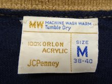 他の写真1: 80'S J.C. PENNEY 襟付き ニット セーター NAVY (VINTAGE)