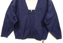 他の写真3: 90'S J.CREW 旧タグ 切り替え コットン アノラックパーカー NAVY/WHITE (VINTAGE)