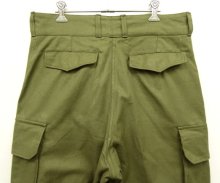 他の写真3: 50'S フランス軍 M47 フィールドパンツ 前期型 OLIVE サイズ33 (DEADSTOCK)