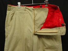 他の写真2: 60'S ABERCROMBIE & FITCH "SAFARI" 裏地付き チノパンツ TALONジップ (VINTAGE)