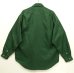 画像2: 90'S RALPH LAUREN レーヨン100% 長袖シャツ グリーン (VINTAGE) (2)