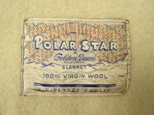 他の写真1: 50'S J.C.PENNEY "POLAR STAR" ウールラグ 187cm x 110cm USA製 (VINTAGE)