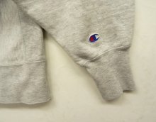 他の写真3: 90'S CHAMPION 2段プリント 刺繍タグ リバースウィーブ グレー USA製 (VINTAGE)