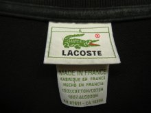 他の写真1: 80'S CHEMISE LACOSTE 長袖 ポロシャツ ブラック フランス製 (VINTAGE)