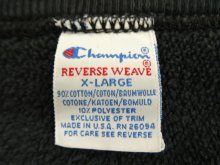 他の写真1: 90'S CHAMPION "MERRILL LYNCH" 刺繍タグ リバースウィーブ ブラック USA製 (VINTAGE)