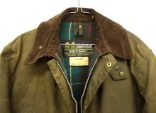 他の写真1: 80'S BARBOUR 2クレスト 旧タグ "NORTHUMBRIA JACKET" 裏地ウール オイルドジャケット OLIVE イングランド製 (VINTAGE)