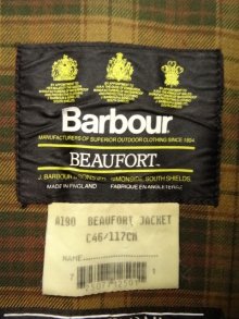 他の写真2: 90'S BARBOUR 3クレスト 旧タグ "BEAUFORT" オイルドジャケット BROWN イングランド製 (VINTAGE)