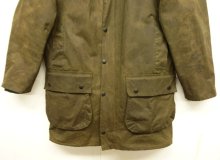 他の写真3: 80'S BARBOUR 2クレスト 旧タグ "NORTHUMBRIA JACKET" 裏地ウール オイルドジャケット OLIVE イングランド製 (VINTAGE)