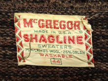 他の写真1: 50'S McGREGOR "SHAGLINE" メタルボタン カーディガン USA製 (VINTAGE)