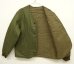 画像2: 70'S チェコ軍 M60 Vネック ライナージャケット OLIVE (DEADSTOCK) (2)