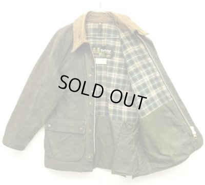 画像2: 80'S BARBOUR 2クレスト "4POCKET BEDALE" オイルドジャケット OLIVE イングランド製 (VINTAGE)