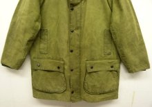 他の写真3: 90'S BARBOUR 3クレスト 旧タグ "NORTHUMBRIA" 裏地ウール オイルドジャケット OLIVE イングランド製 (VINTAGE)