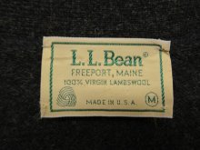 他の写真1: 80'S LL Bean ラムウール ニットカーディガン チャコール USA製 (VINTAGE)