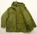 画像2: 70'S BARBOUR 1クレスト "UNLINED DURHAM" オイルドジャケット OLIVE イングランド製 (VINTAGE) (2)