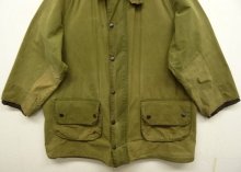 他の写真3: 80'S BARBOUR 2クレスト "UNLINED GAMEFAIR" オイルドジャケット OLIVE イングランド製 (VINTAGE)