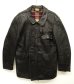 画像1: 80'S UNKNOWN "コルビジェジャケット" 裏地ウール レザージャケット BLACK フランス製 (VINTAGE) (1)