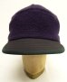 画像6: 90'S PATAGONIA "SYNCHILLA DUCKBILL CAP" フリースキャップ パープル USA製 (VINTAGE)