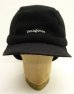 画像2: 00'S PATAGONIA "SYNCHILLA DUCKBILL CAP" フリースキャップ オールブラック (VINTAGE) (2)