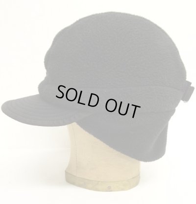 画像3: 00'S PATAGONIA "SYNCHILLA DUCKBILL CAP" フリースキャップ オールブラック (VINTAGE)